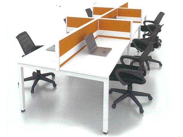 6 seater workstation