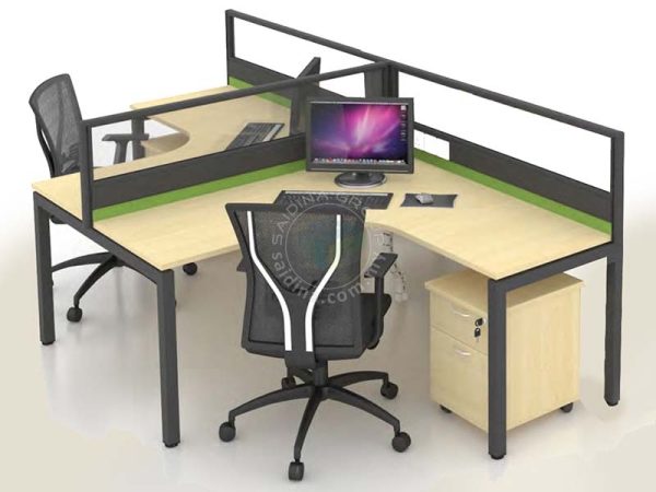 2 seater workstation