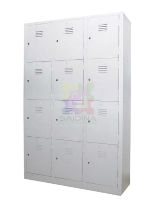 multiple compartment locker