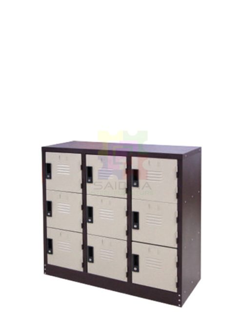 multiple compartment locker