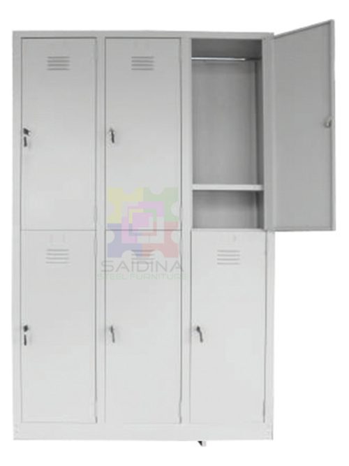 multiple compartment locker