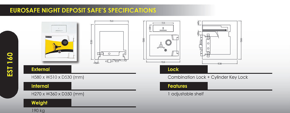 night deposit safe