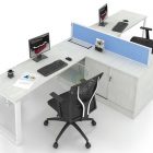 2 seater workstation