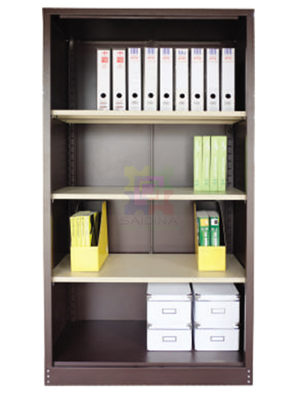 Open Shelf Full Height Steel Cupboard