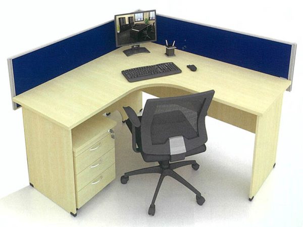 1 seater workstation