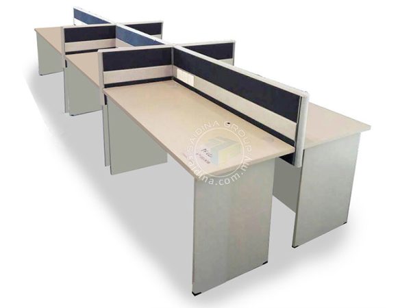 6 seater workstation